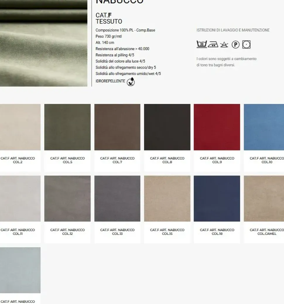 Divano Con penisola Madrid Rosini in Offerta Outlet a 3499 Euro