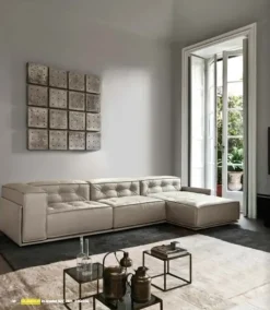 Divano Con penisola modello Glamour di Doimo salotti con forte sconto