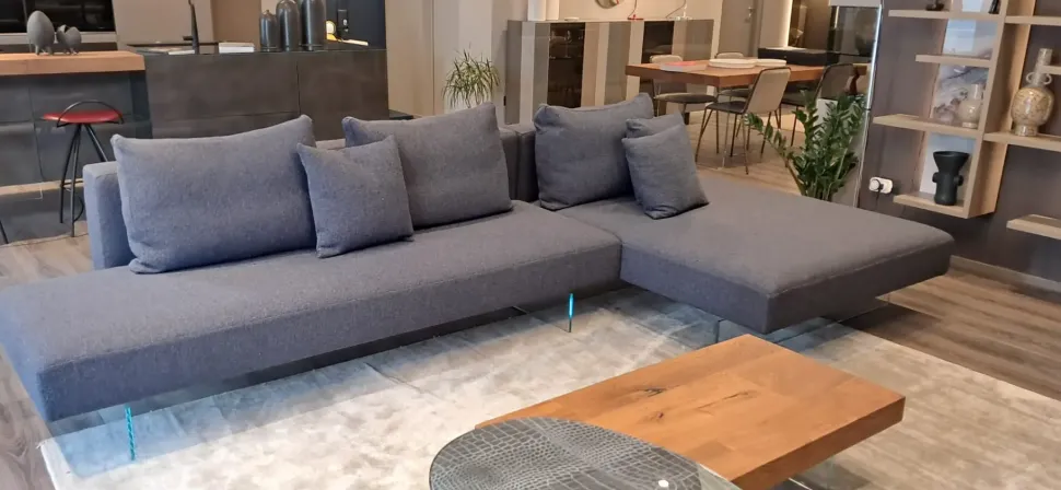 Divano Con penisola modello Divano air di Lago in offerta