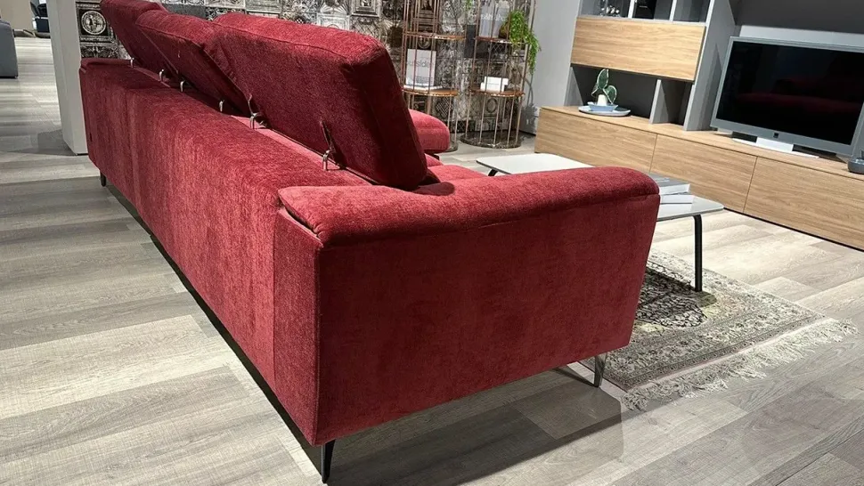 Divano Con penisola modello Grey di La casa moderna a prezzi outlet