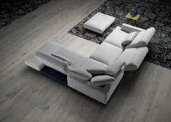 Divano con penisola Polo line s. Md work a prezzi outlet