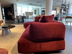 Divano Con penisola tessuto modello Ethia di Desirèe