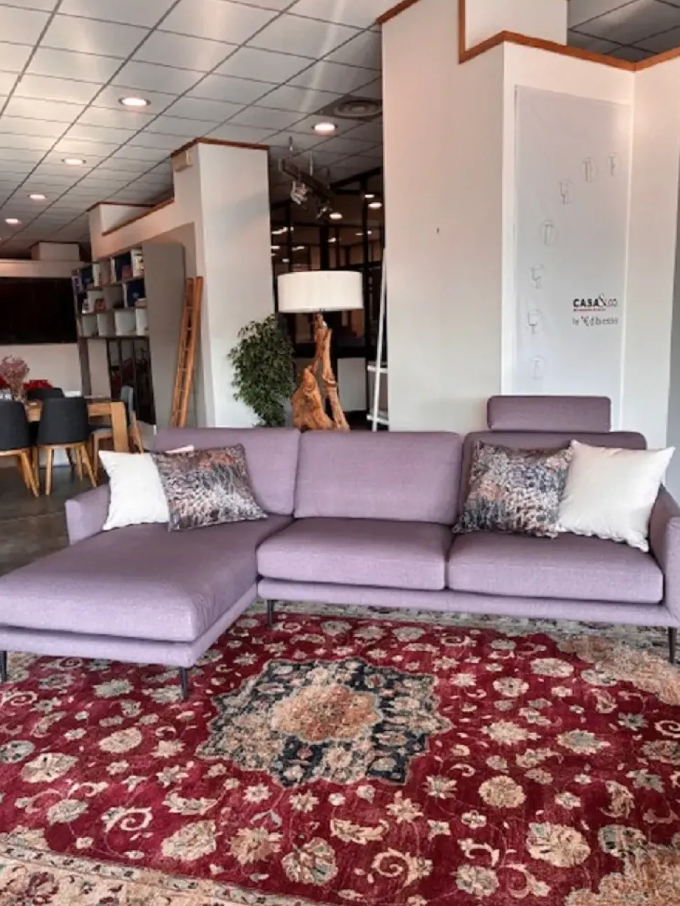 Divano Con penisola Tidy di Le comfort a prezzo ribassato