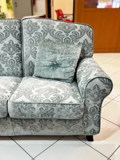 Divano Coppia di divani royal in Tessuto Samoa a prezzo ribassato