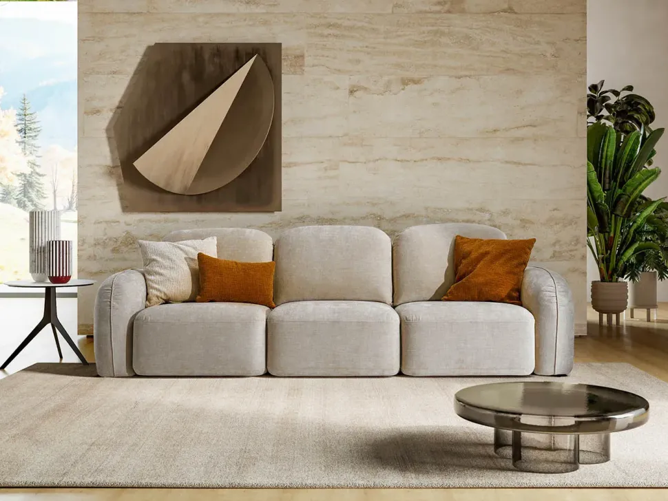 Divano da 4 posti modello Susa di Le comfort scontato