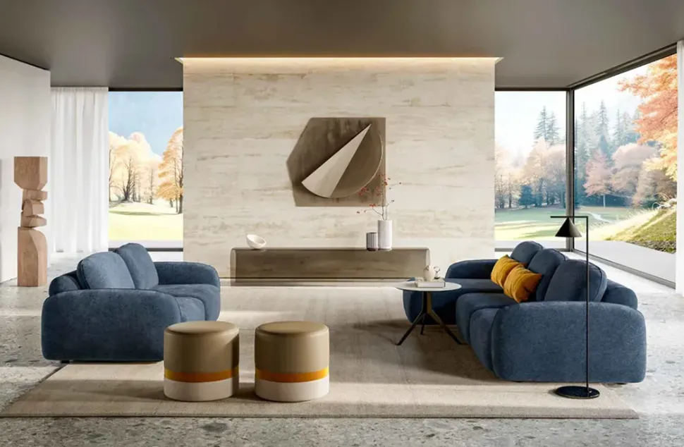 Divano da 4 posti modello Susa di Le comfort scontato