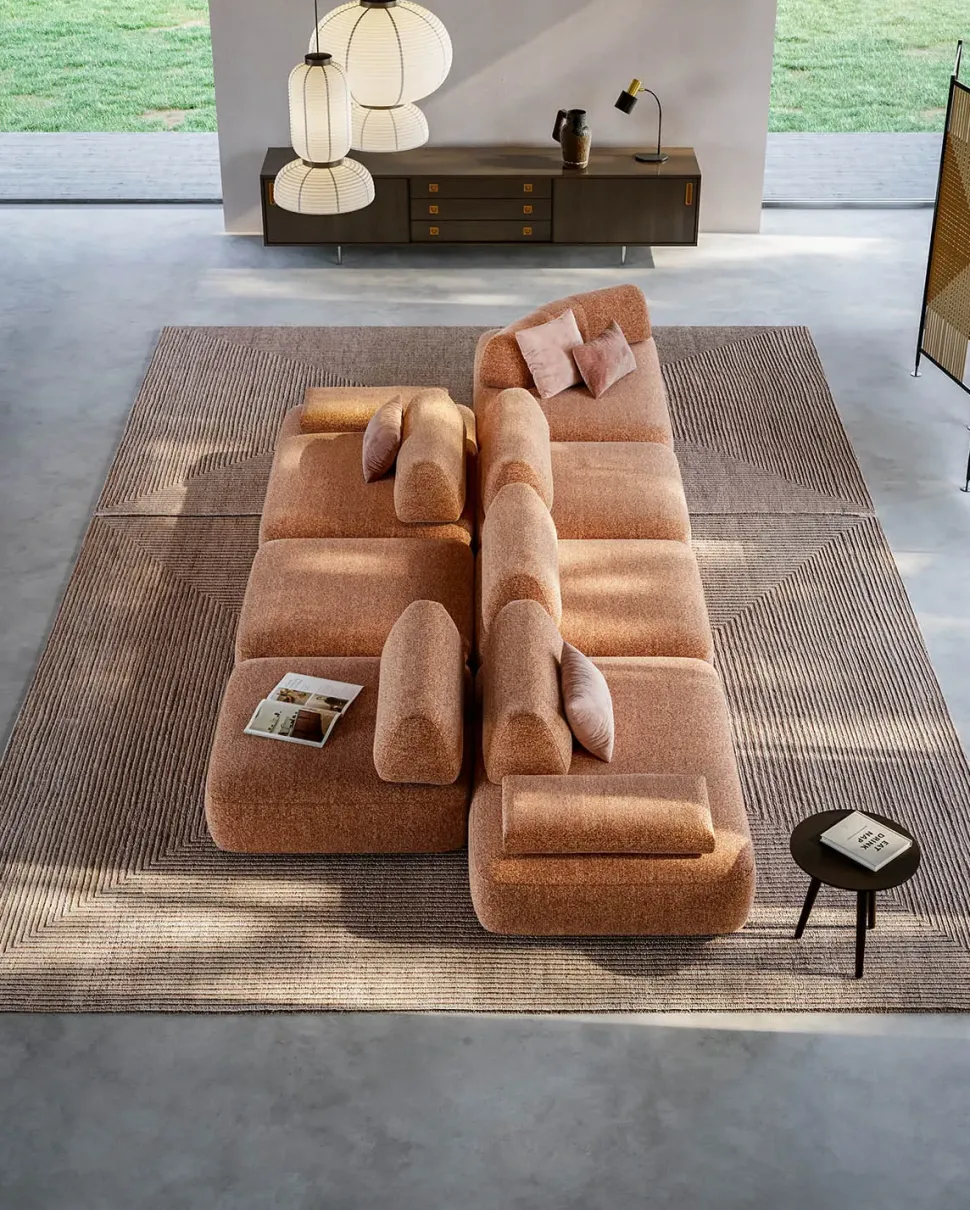 Divano da 2 posti modello Capriccio di Le comfort scontato