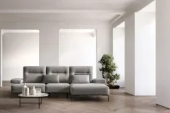 Divano Dalton in Tessuto sfoderabile  di Samoa scontato 40%