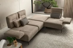 Divano Dalton in Tessuto sfoderabile  di Samoa scontato 40%