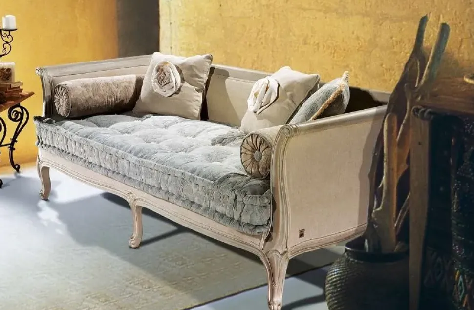 Divano Divano duca completo diversi rivestimenti Md work in Offerta Outlet