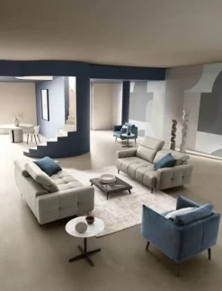 Divano Divano gillan in Tessuto sfoderabile di Le comfort scontato 40%