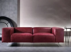 Divano Divano in pelle e memory  firenze Md work a prezzo scontato