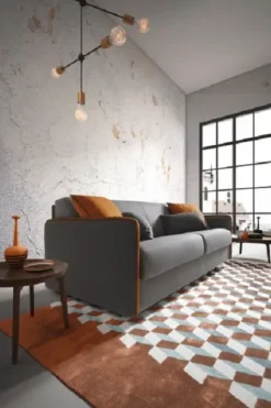 Divano Divano letto modello madeira in Tessuto Le comfort a prezzo scontato