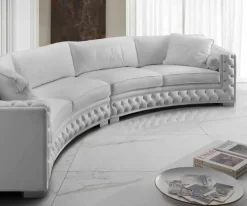 Divano Divano luna pelle capitonne Md work: con uno SCONTO ESCLUSIVO del 34%