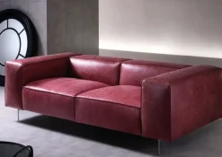 Divano Divano luxury memory in Pelle non sfoderabile  di Md work scontato 45%