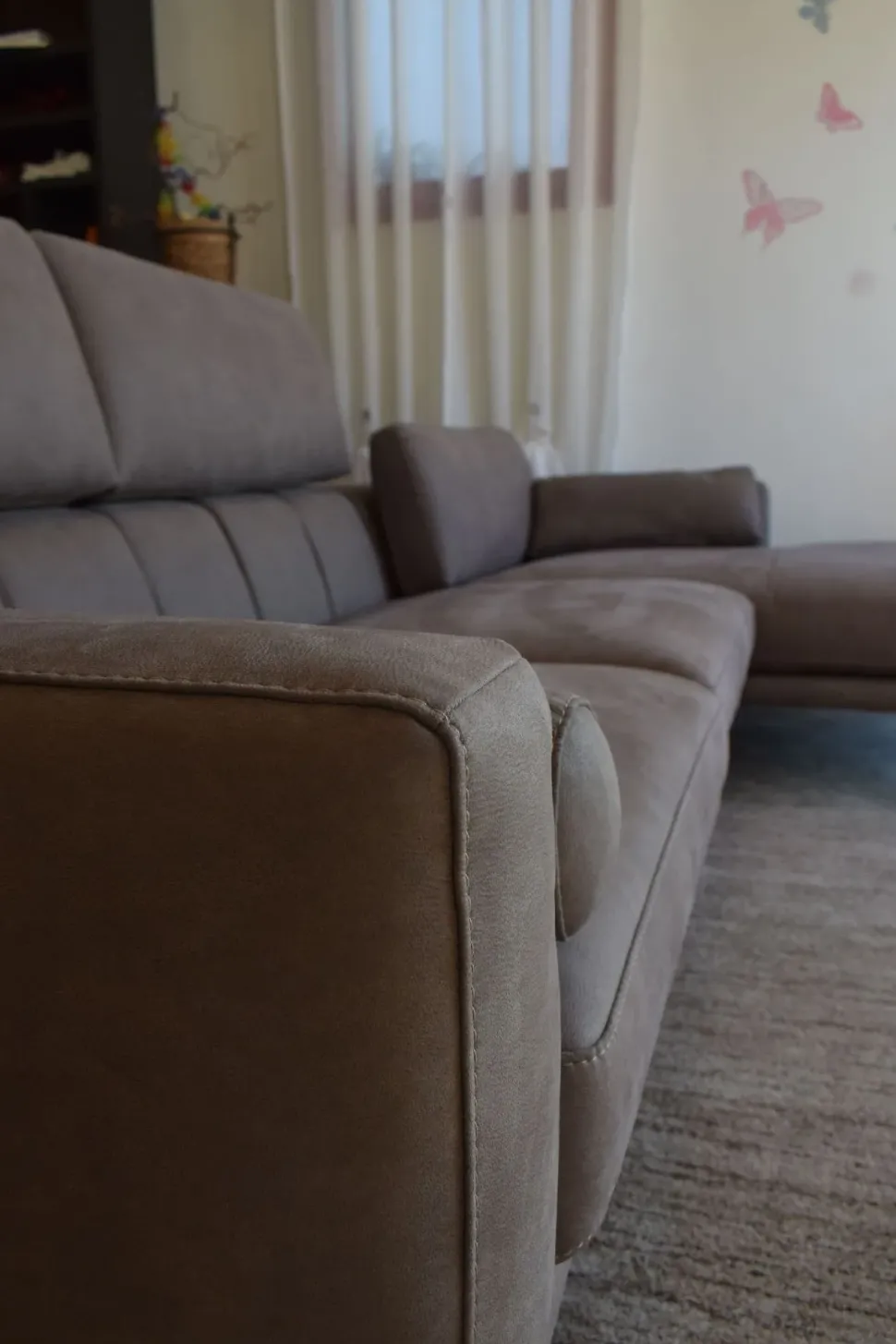 Divano Divano masù microfibra in poliuretano Egoitaliano a prezzo Outlet