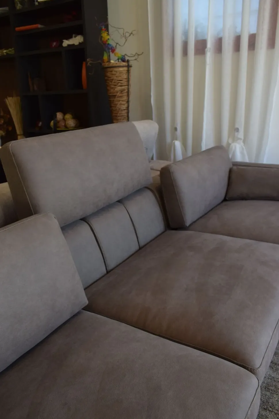 Divano Divano masù microfibra in poliuretano Egoitaliano a prezzo Outlet