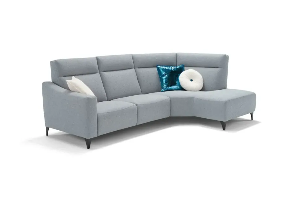 Divano Divano modello piper in Tessuto non sfoderabile di Collezione esclusiva scontato 40%