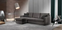 Divano Divano mod.ghibli con chaise-longue in promo-scontodel 50% tessuto in misto piuma  Excò a prezzo Outlet