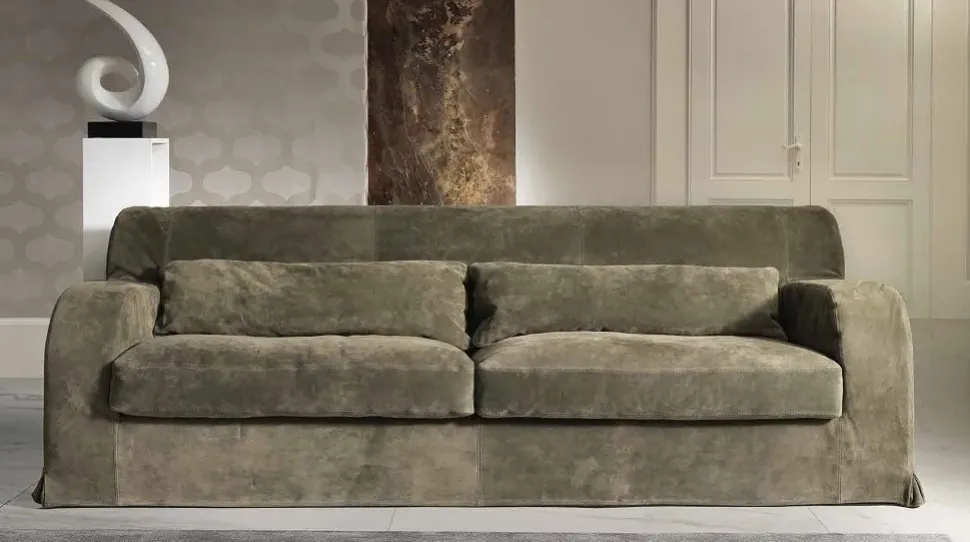 Divano Divano pelle scamosciata luxury avventador Md work: con uno SCONTO ESCLUSIVO del 49%