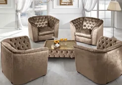 Divano Divano piu poltrone velluto vari colori  Md work: SCONTO ESCLUSIVO