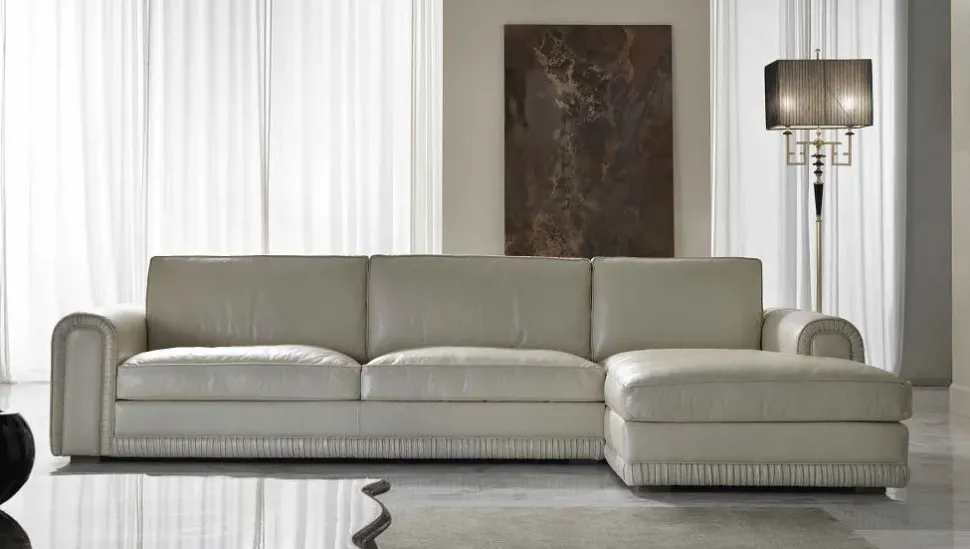 Divano Divano veneziano doppio ricamo piumex Md work in OFFERTA - 40%