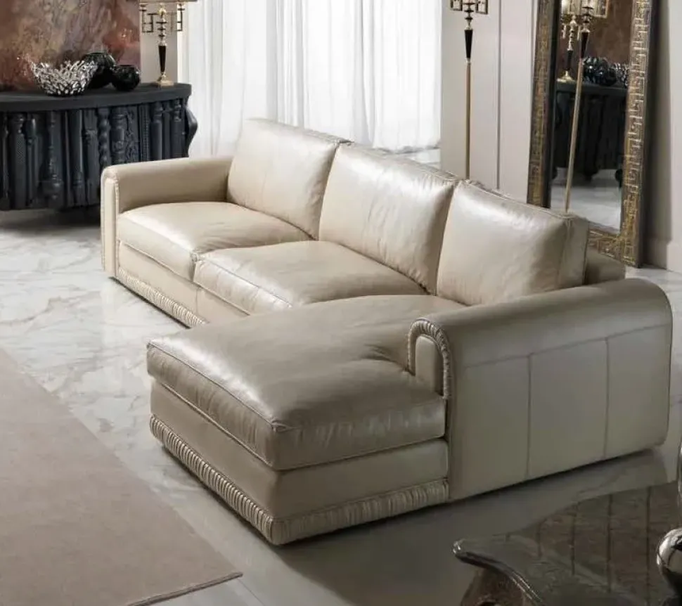 Divano Divano veneziano doppio ricamo piumex Md work in OFFERTA - 40%