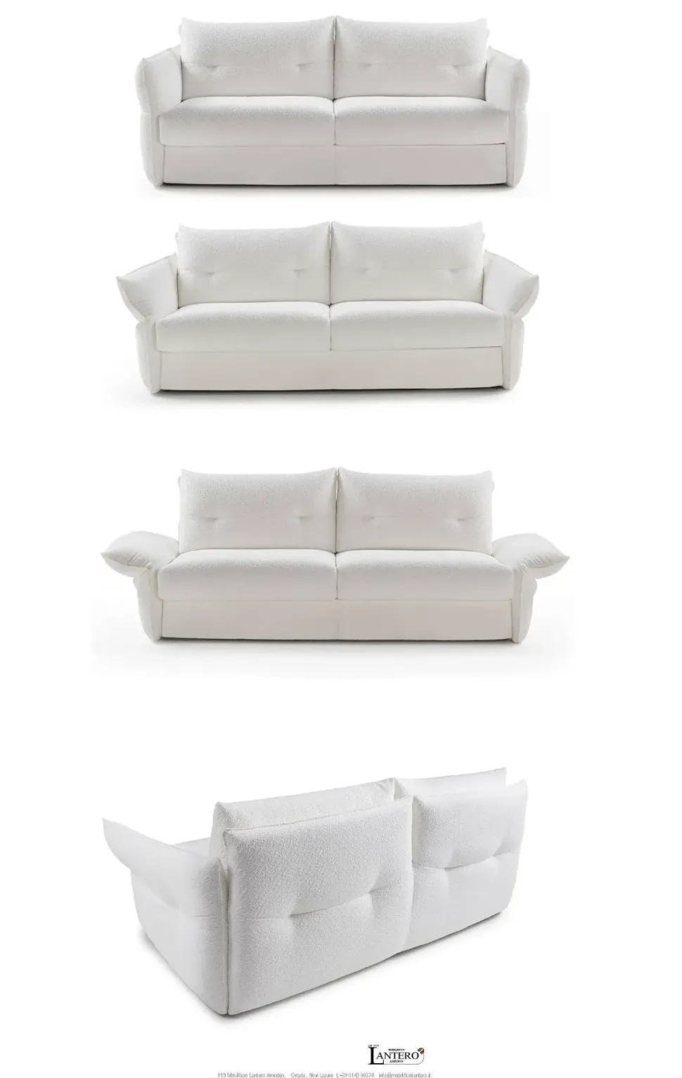 Divano Divnao letto double in Tessuto Vitarelax a prezzo scontato