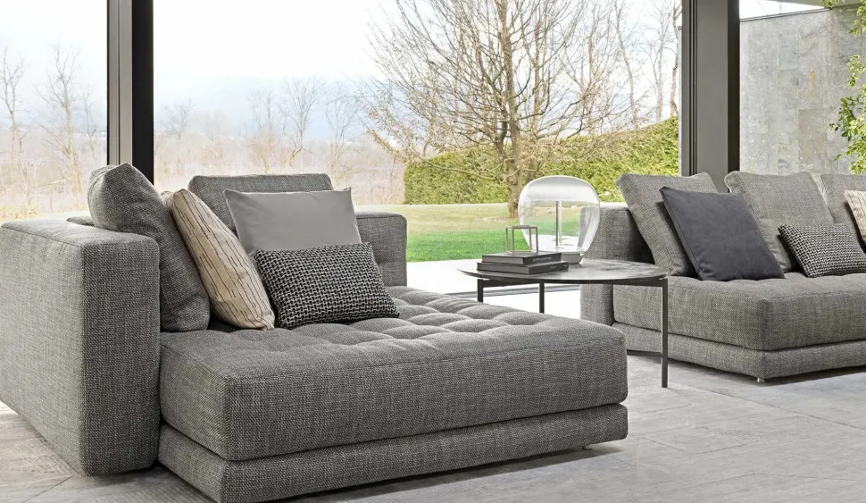 Divano Doze in Tessuto sfoderabile a prezzo riservato