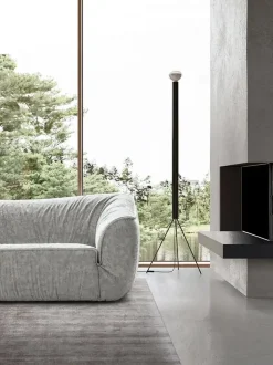 Divano Float tessuto in poliuretano Felis a prezzo scontato