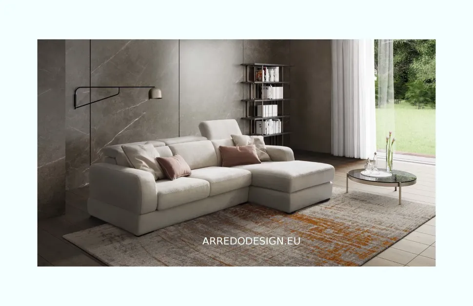 Divano Graffiti in Tessuto Le comfort a prezzo scontato