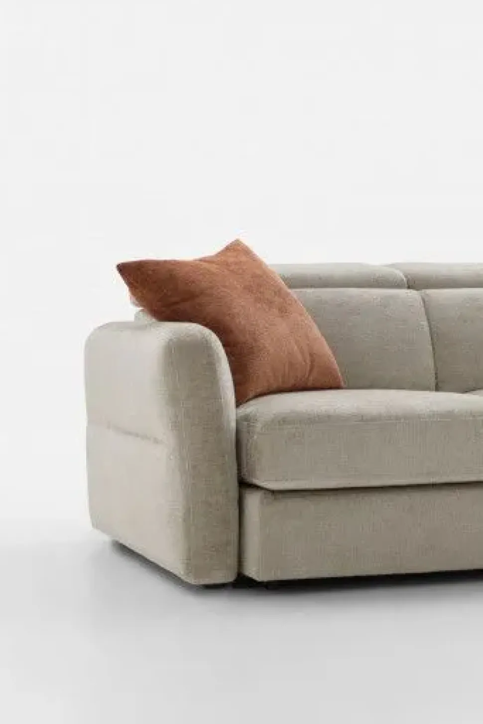 Divano Hill double con penisola Mottes Selection in Tessuto a 2600€