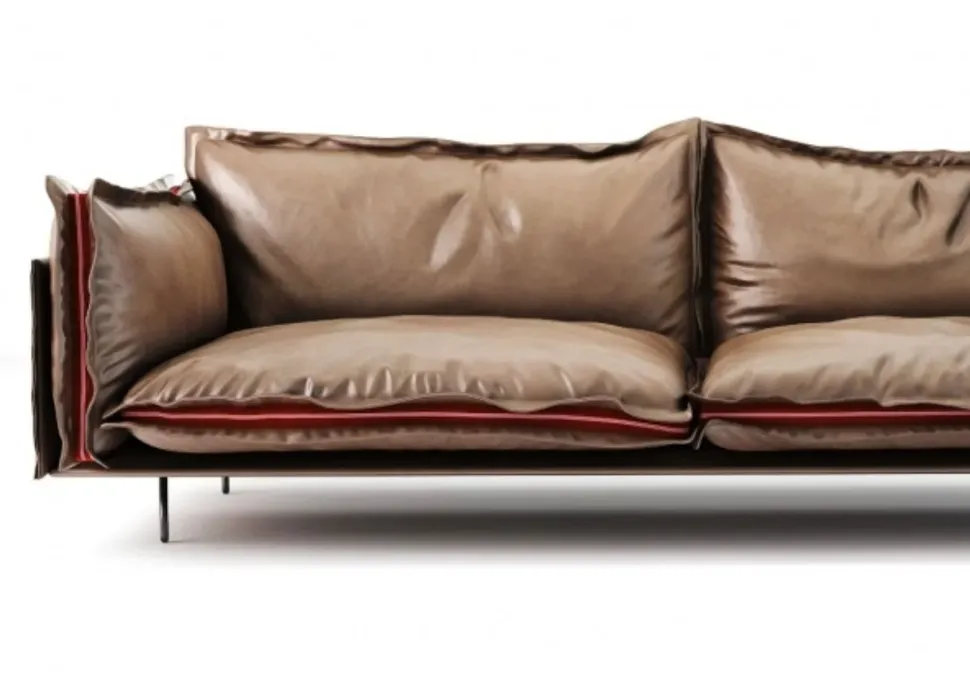 Divano in Pelle Arketipo a prezzo ribassato