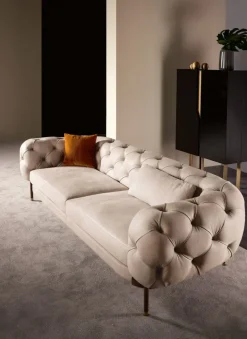 Divano in Tessuto non sfoderabile  Atenae di Cantori