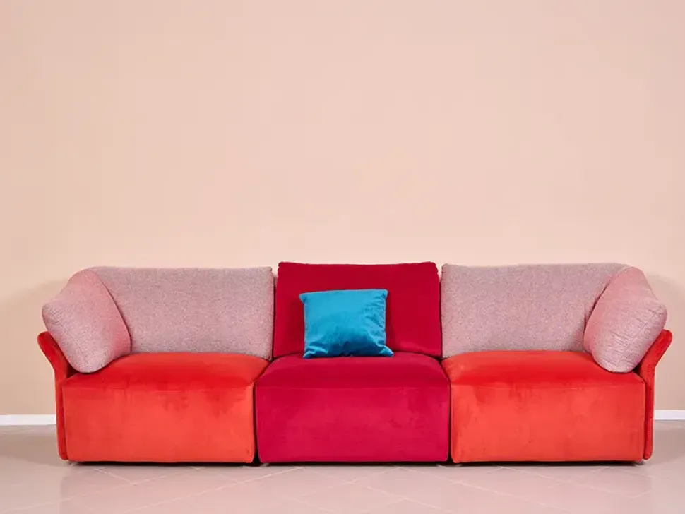 Divano in Tessuto stile design modello Ibis_2 art. 1156_2 scontato - 60%