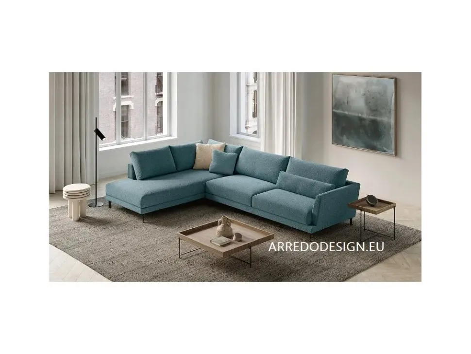 Divano in Tessuto stile design modello Elton scontato - 35%