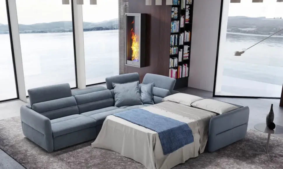 Divano in Tessuto stile moderno modello Original ms scontato - 59%