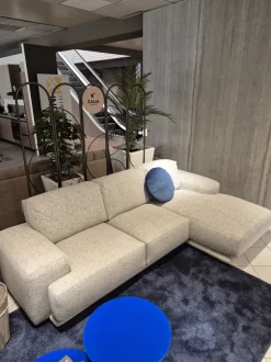 Divano in Tessuto stile moderno modello Foster scontato - 50%