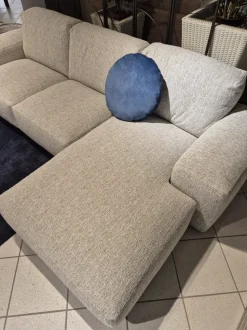 Divano in Tessuto stile moderno modello Foster scontato - 50%