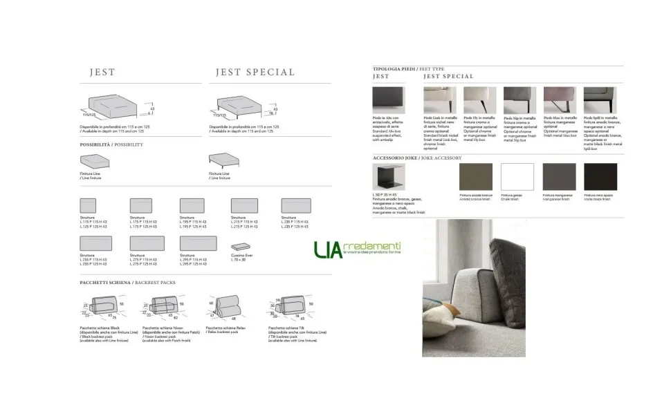 Divano Jest droll in Tessuto Samoa a prezzo ribassato