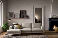 Divano KENDAL Felis con penisola a PREZZO OUTLET