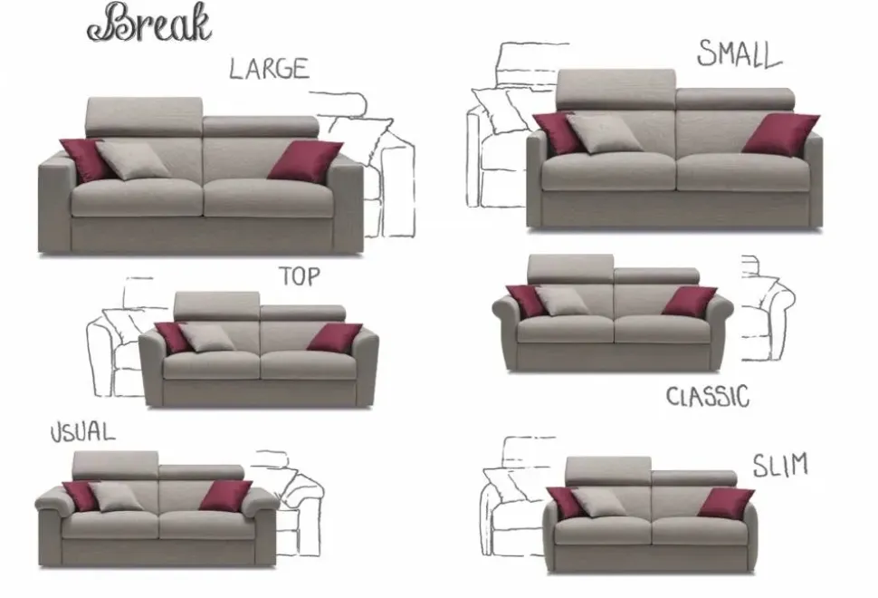 Divano letto Break Samoa OFFERTA OUTLET