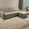 Divano Letto con penisola Divano letto luxury tessuto firmato alessandro bini di Md work a prezzo scontato