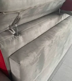 Divano letto Divano letto anti macchia materasso h 21 cm  Md work PREZZI OUTLET