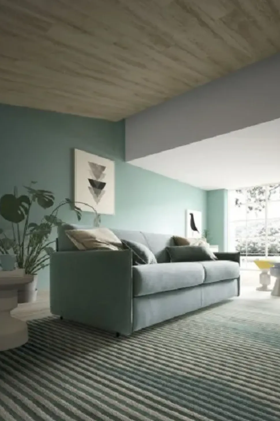 Divano Letto Divano letto modello naxos Le comfort in Offerta Outlet a 1200€