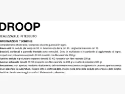 Divano letto Drop Excò OFFERTA OUTLET