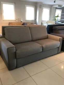 Divano letto in Tessuto Divano letto con materasso alto 20cm Artigianale