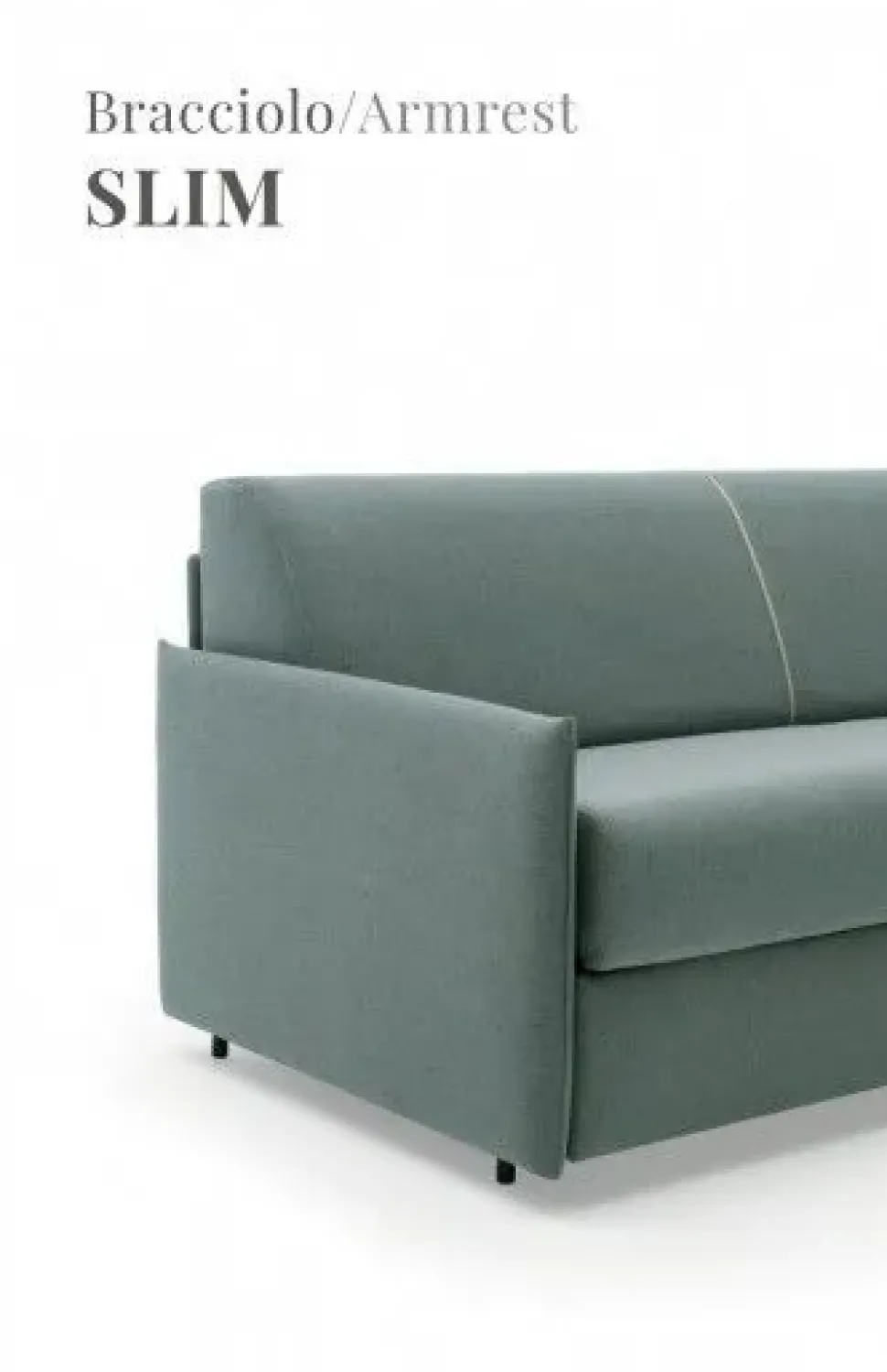 Divano letto tessuto in poliuretano Lecomfort a prezzo scontato