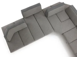 Divano Leyton outlet tessuto in poliuretano Diotti.com a prezzo Outlet