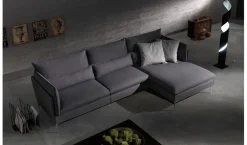 Divano Lineare Divano mod.natalie con piedi cromati in promo-sconto del 50% Excò a 1490 Euro